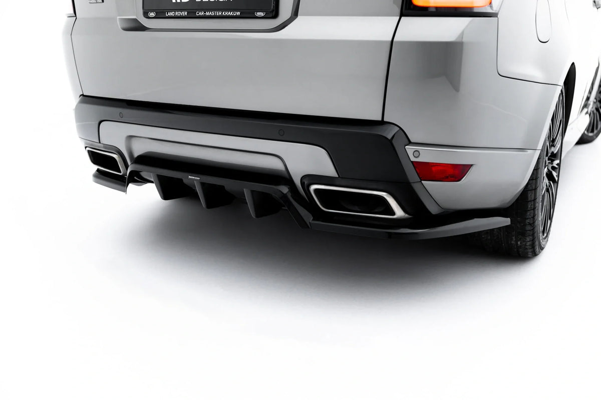 Splitter trasero (con barras verticales) para Land Rover Range Rover Sport Mk2 Facelift