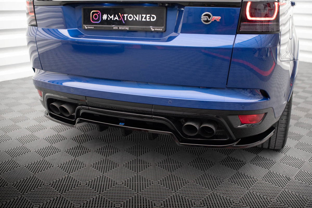 Splitter trasero (con barras verticales) para Land Rover Range Rover Sport SVR Mk2