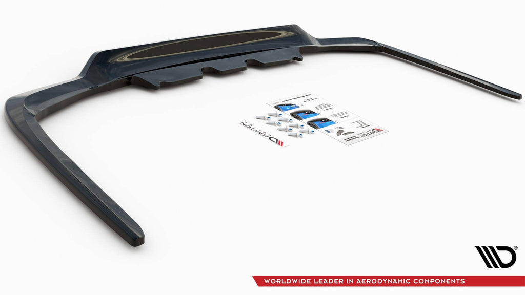 Splitter trasero (con barras verticales) para Leuxs LS Mk4 Facelift