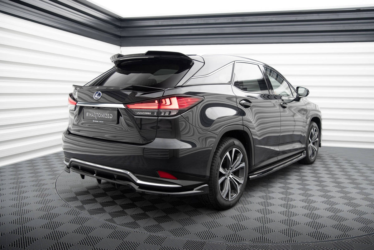 Splitter trasero (con barras verticales) para Lexus RX Mk4 Facelift