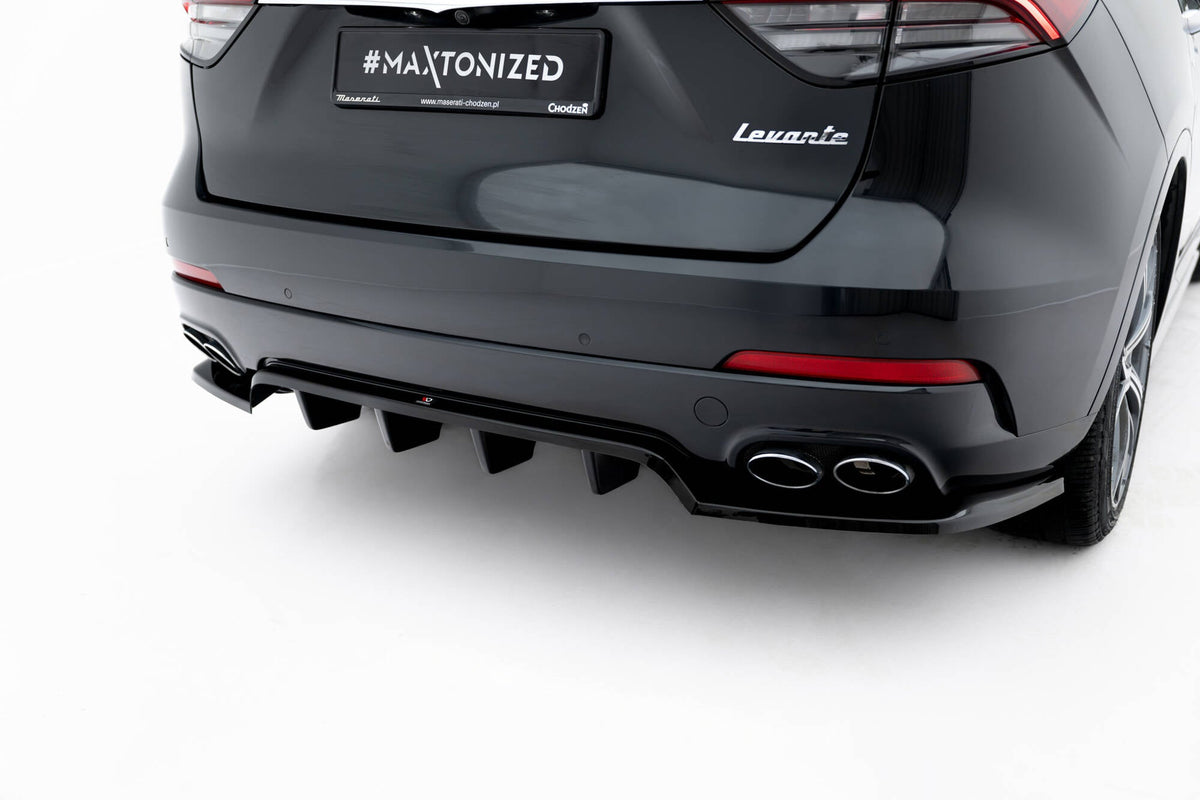 Splitter trasero (con barras verticales) para Maserati Levante GT Mk1 Facelift