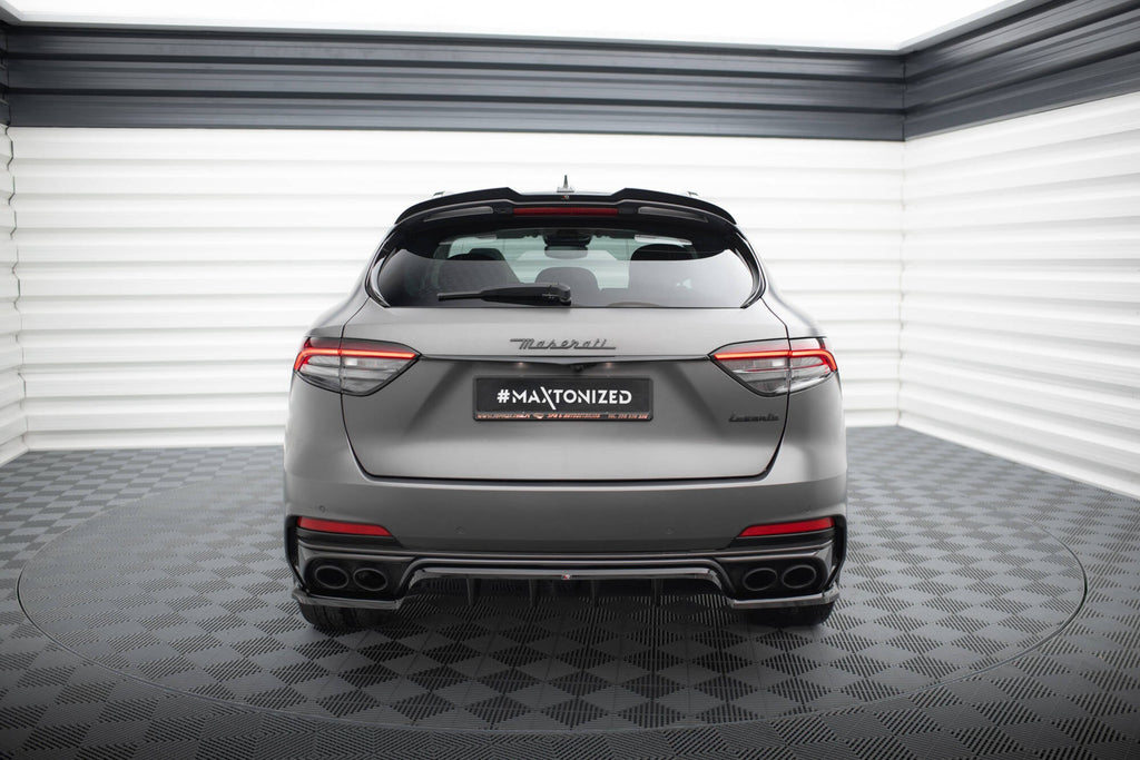 Splitter trasero (con barras verticales) para Maserati Levante Trofeo Mk1