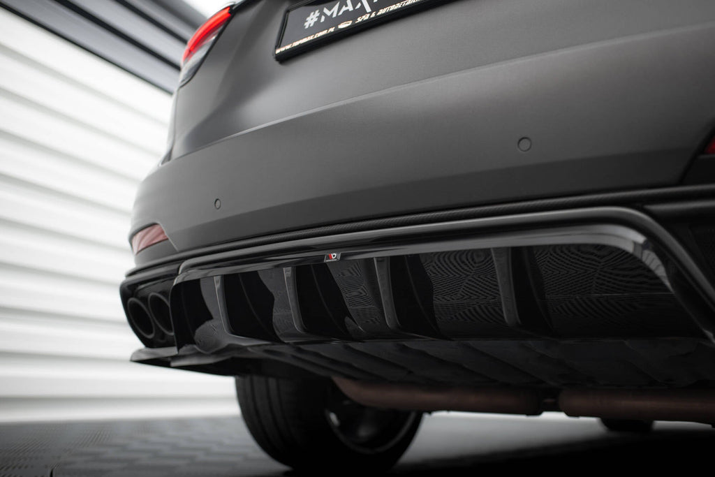 Splitter trasero (con barras verticales) para Maserati Levante Trofeo Mk1