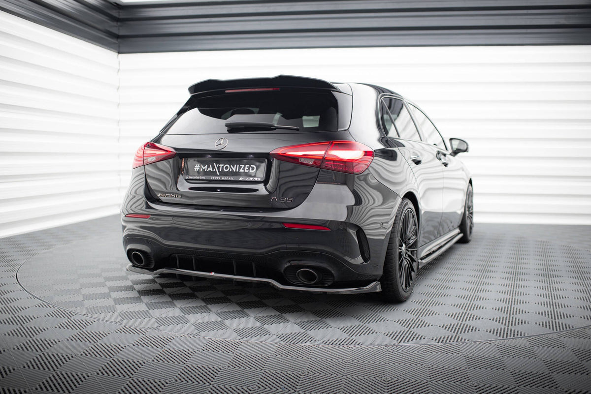 Splitter trasero (con barras verticales) para Mercedes-AMG A35 Hatchback W177