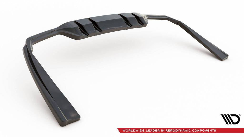 Splitter trasero (con barras verticales) para Mercedes-AMG C 43 Sedan W205 Facelift