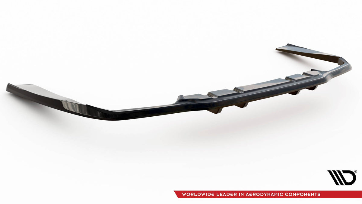 Splitter trasero (con barras verticales) para Mercedes-AMG C63 Sedan / Estate W205 Facelift