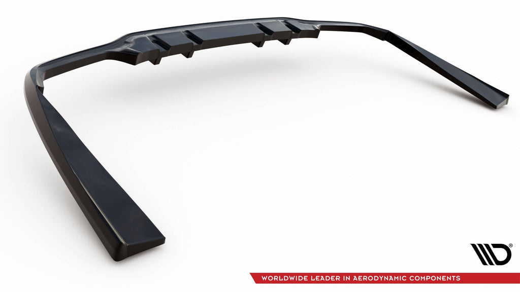 Splitter trasero (con barras verticales) para Mercedes-AMG C63 Sedan / Estate W205 Facelift
