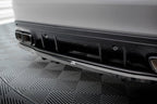 Splitter trasero (con barras verticales) para Mercedes-AMG C63 Sedan / Estate W205 Facelift