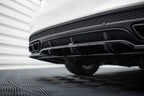 Splitter trasero (con barras verticales) para Mercedes-AMG C63 Sedan / Estate W205 / S205