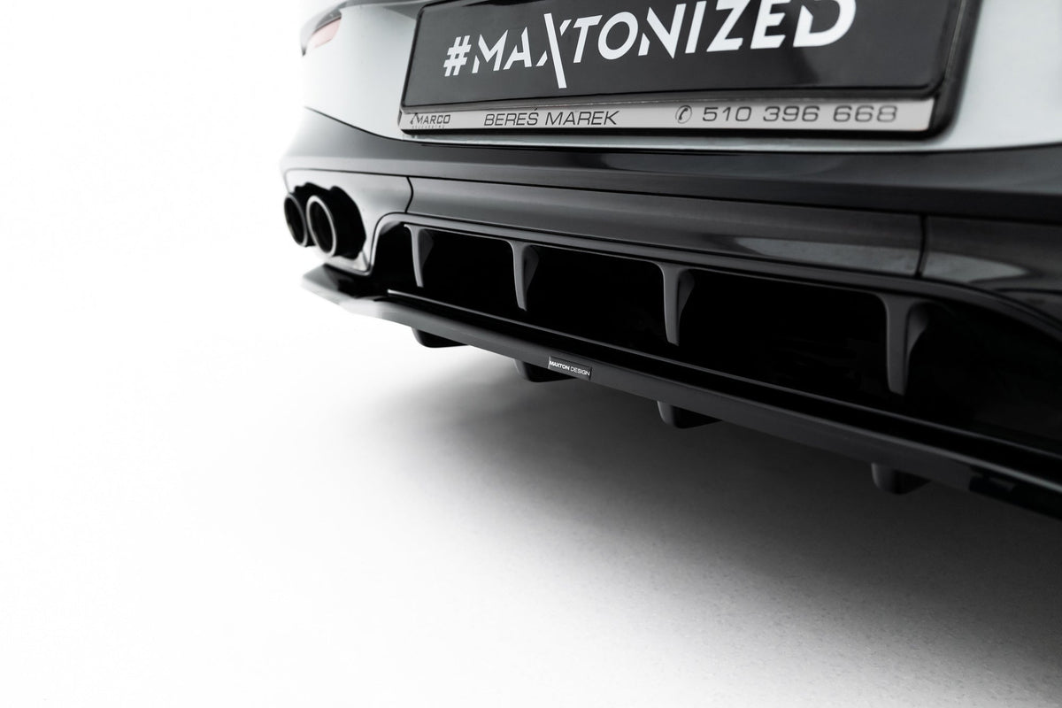 Splitter trasero (con barras verticales) para Mercedes-AMG CLE 53 Aero C236