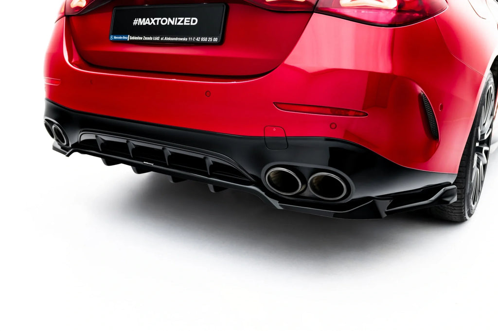 Splitter trasero (con barras verticales) para Mercedes-AMG E53 Sedan / Estate W214