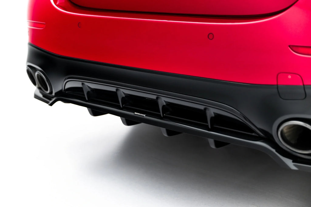 Splitter trasero (con barras verticales) para Mercedes-AMG E53 Sedan / Estate W214