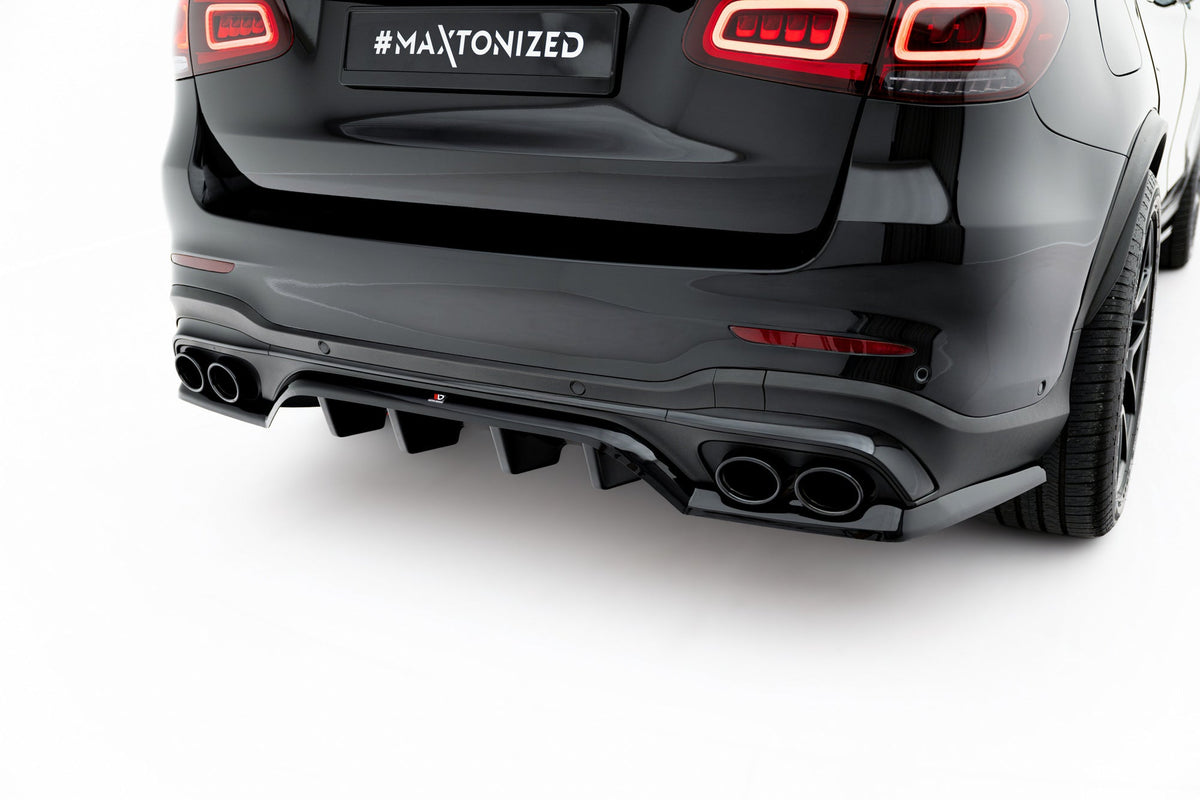 Splitter trasero (con barras verticales) para Mercedes-AMG GLC 43 SUV X253 Facelift