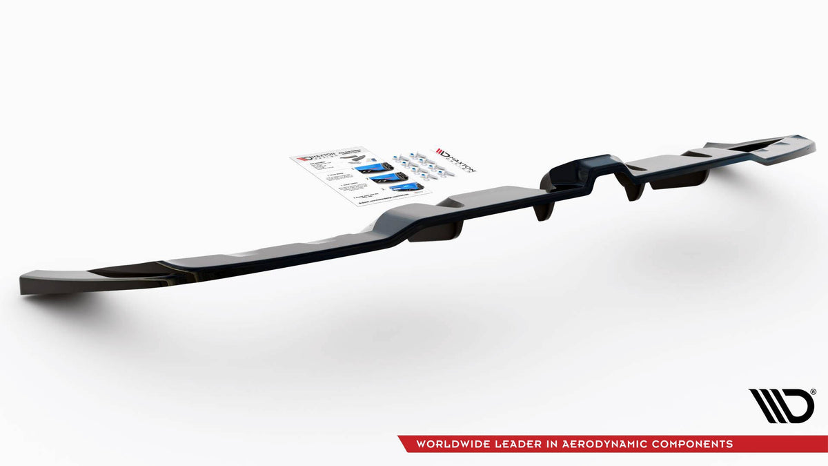 Splitter trasero (con barras verticales) para Mercedes-AMG GLE 53 Coupe C167 / C167 Facelift
