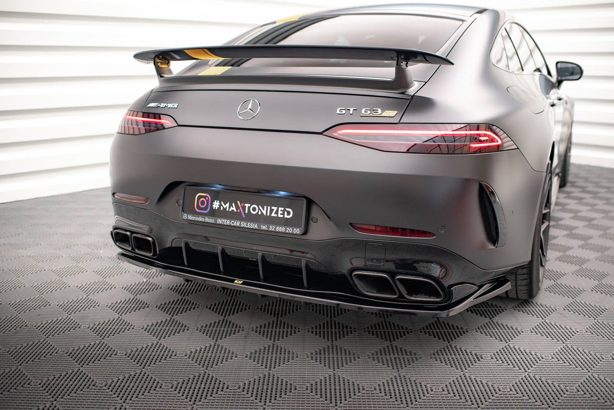 Splitter trasero (con barras verticales) para Mercedes-AMG GT 63S 4 Door Coupe Aero X290