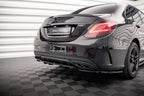 Splitter trasero (con barras verticales) para Mercedes-Benz C AMG-Line W205 Facelift