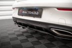 Splitter trasero (con barras verticales) para Mercedes-Benz C Coupe AMG-Line C205 Facelift