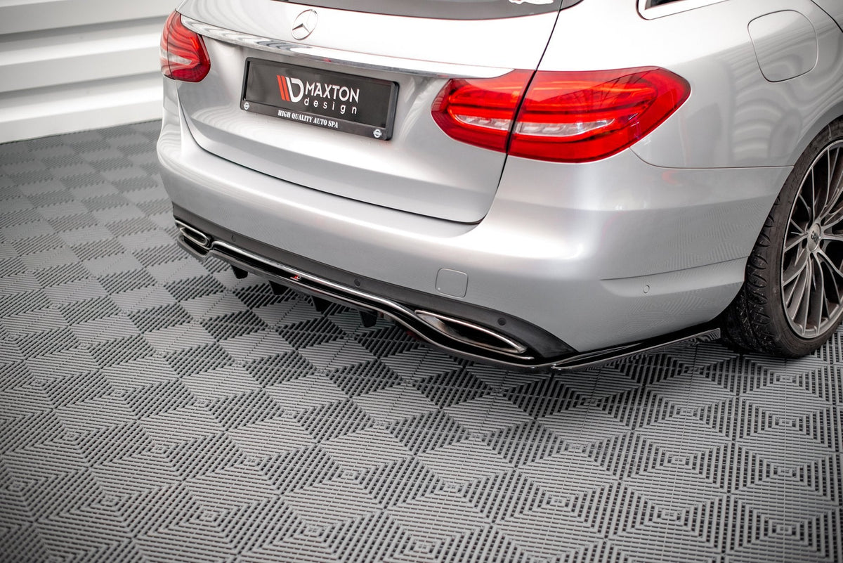 Splitter trasero (con barras verticales) para Mercedes-Benz C W205