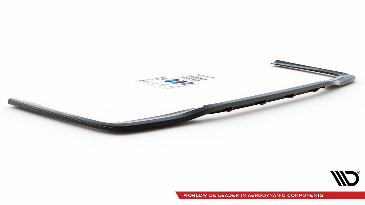 Splitter trasero (con barras verticales) para Mercedes-Benz E AMG-Line Sedan W212 Facelift