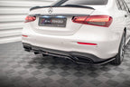 Splitter trasero (con barras verticales) para Mercedes-Benz E AMG-Line Sedan W213 Facelift