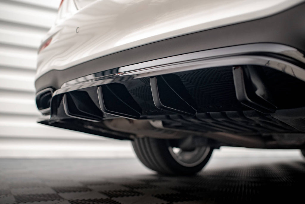 Splitter trasero (con barras verticales) para Mercedes-Benz E AMG-Line Sedan W213 Facelift