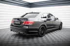 Splitter trasero (con barras verticales) para Mercedes-Benz E W212 Facelift