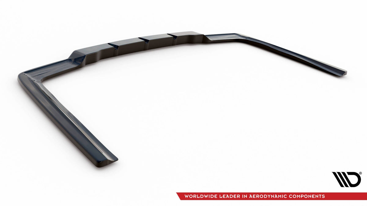 Splitter trasero (con barras verticales) para Mercedes-Benz E63 AMG Sedan W212 Facelift
