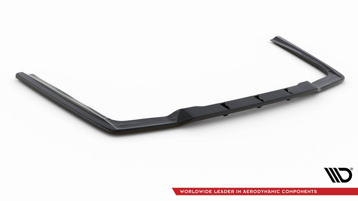 Splitter trasero (con barras verticales) para Mercedes-Benz E63 AMG Sedan W212 Facelift