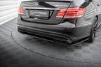 Splitter trasero (con barras verticales) para Mercedes-Benz E63 AMG Sedan W212 Facelift
