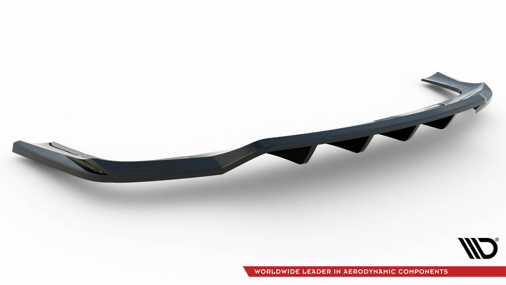 Splitter trasero (con barras verticales) para Mercedes-Benz GLE SUV AMG-Line W167 / W167 Facelift