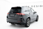 Splitter trasero (con barras verticales) para Mercedes-Benz GLE SUV AMG-Line W167 / W167 Facelift