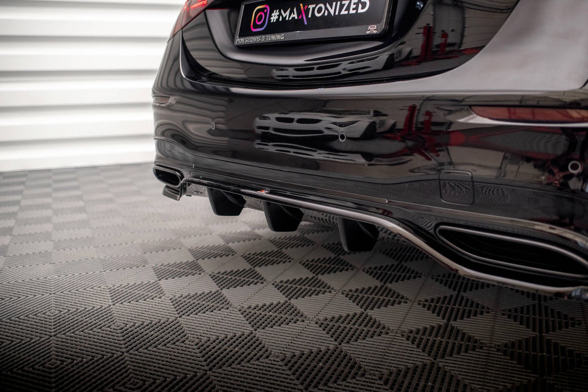 Splitter trasero (con barras verticales) para Mercedes-Benz S AMG-Line W223