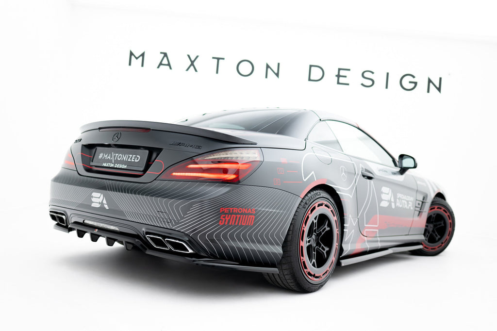 Splitter trasero (con barras verticales) para Mercedes-Benz SL 63 AMG R231