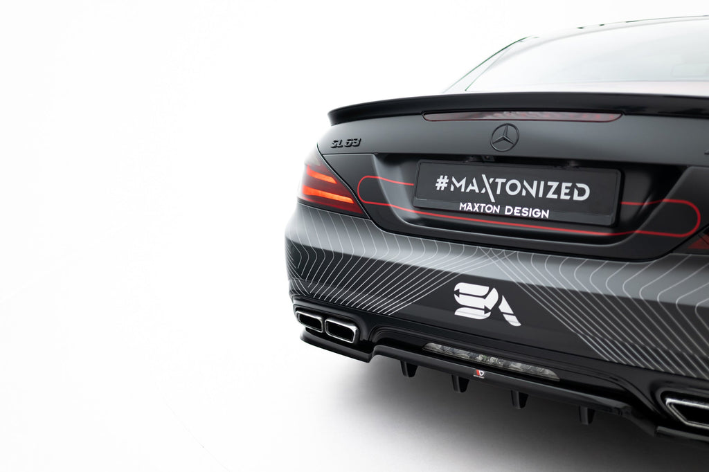 Splitter trasero (con barras verticales) para Mercedes-Benz SL 63 AMG R231