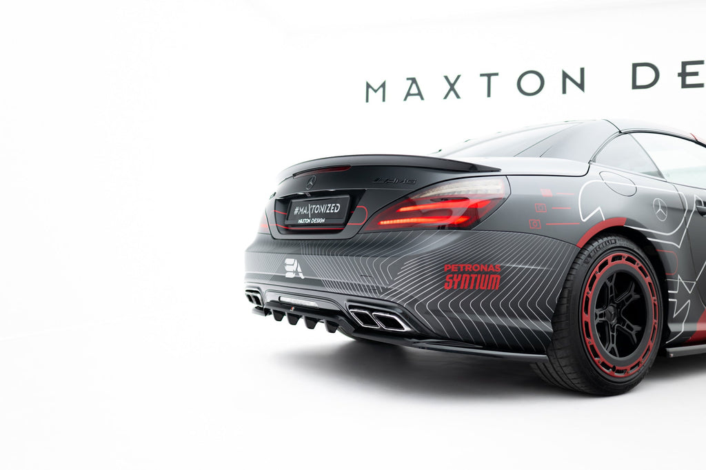 Splitter trasero (con barras verticales) para Mercedes-Benz SL 63 AMG R231