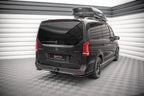 Splitter trasero (con barras verticales) para Mercedes-Benz V-Class AMG-Line W447 Facelift
