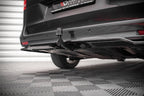 Splitter trasero (con barras verticales) para Mercedes-Benz V-Class AMG-Line W447 Facelift