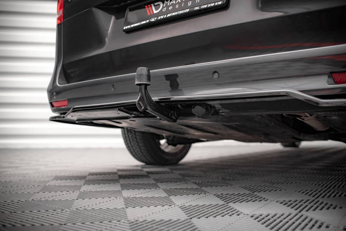Splitter trasero (con barras verticales) para Mercedes-Benz V-Class AMG-Line W447 Facelift