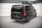 Splitter trasero (con barras verticales) para Mercedes-Benz V-Class AMG-Line W447 Facelift
