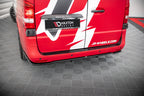 Splitter trasero (con barras verticales) para Mercedes-Benz Vito Long / V Long W447 Facelift / Facelift 2