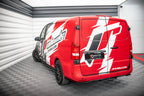 Splitter trasero (con barras verticales) para Mercedes-Benz Vito Long / V Long W447 Facelift / Facelift 2