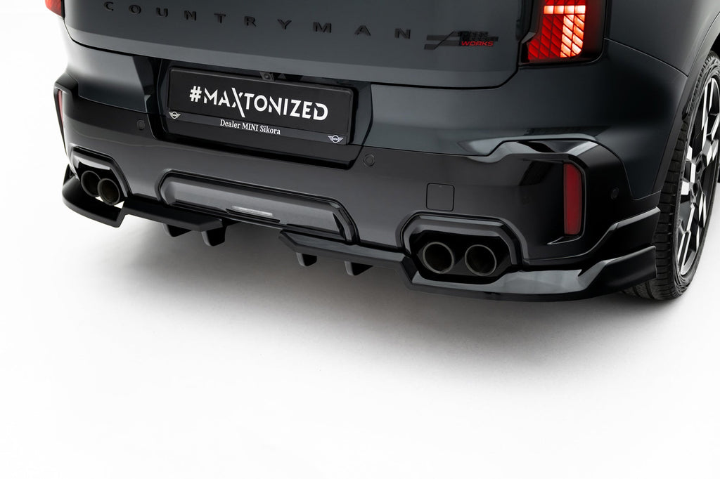 Splitter trasero (con barras verticales) para Mini Countryman JCW U25