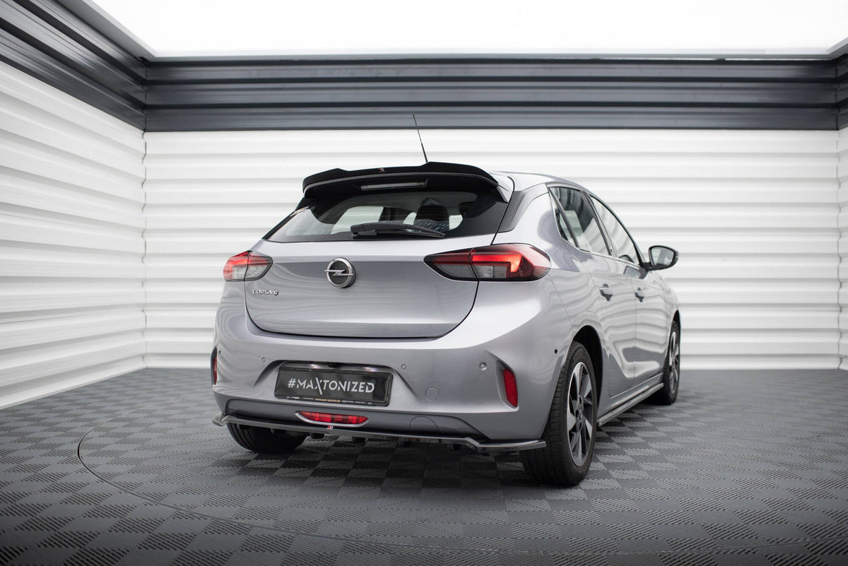 Splitter trasero (con barras verticales) para Opel Corsa - e F ( Mk6)