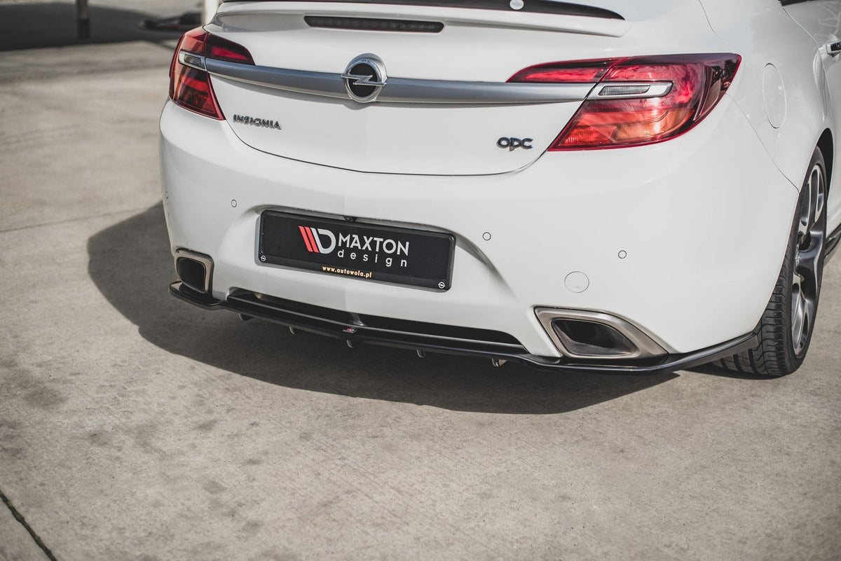 Splitter trasero (con barras verticales) para Opel Insignia Mk. 1 OPC Facelift