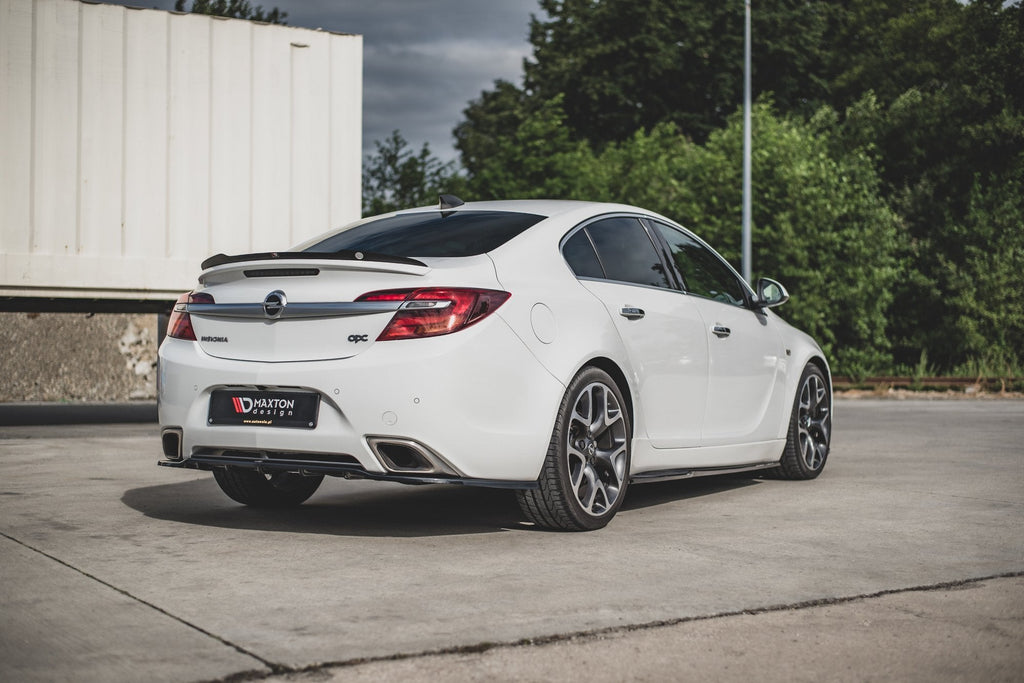 Splitter trasero (con barras verticales) para Opel Insignia Mk. 1 OPC Facelift