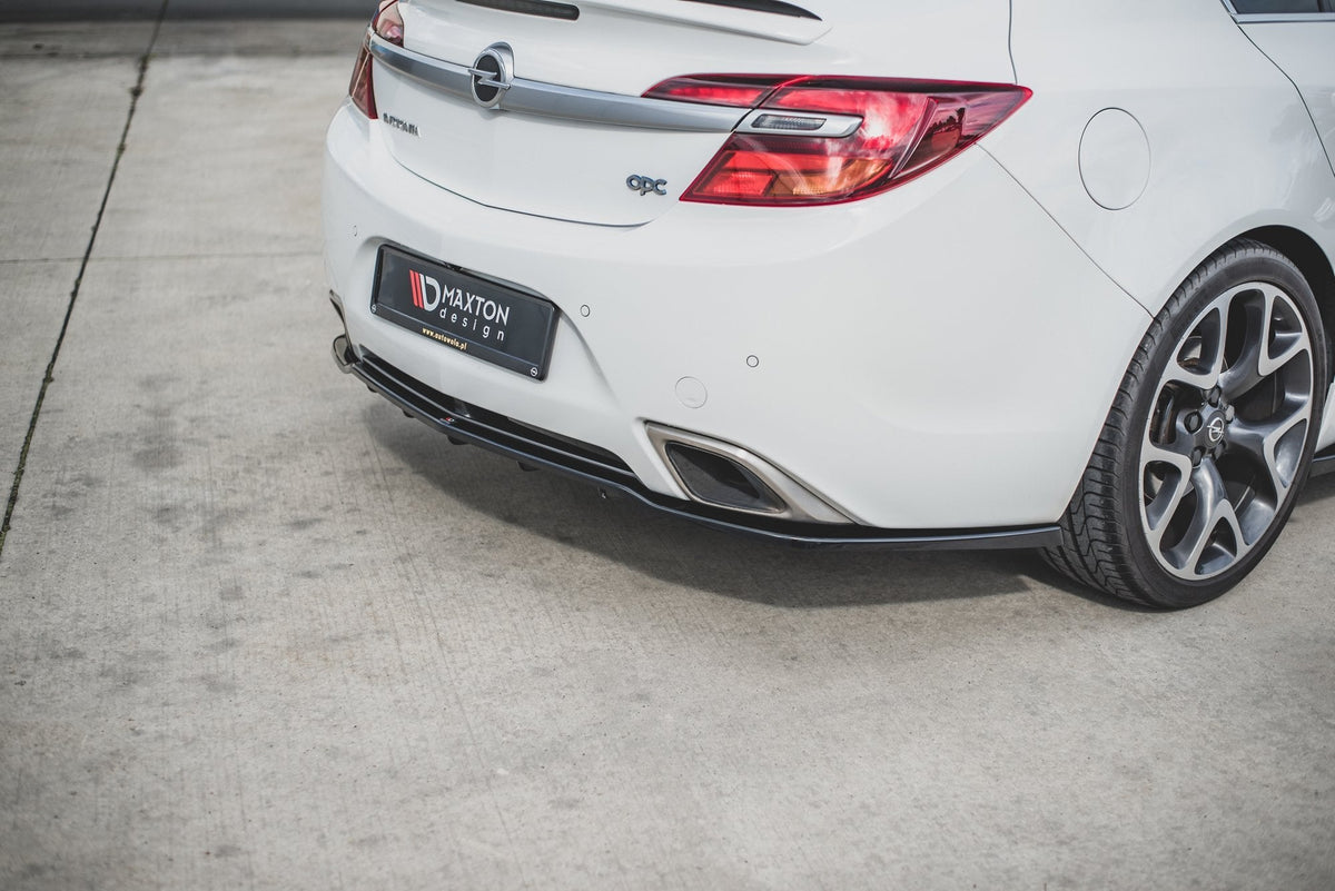 Splitter trasero (con barras verticales) para Opel Insignia Mk. 1 OPC Facelift