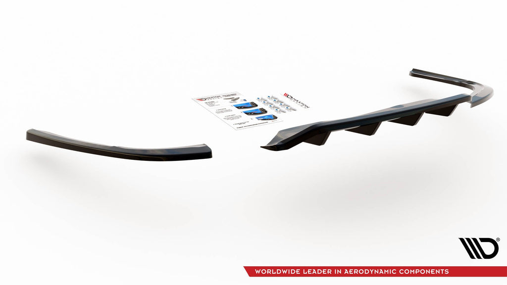 Splitter trasero (con barras verticales) para Opel Insignia Mk2