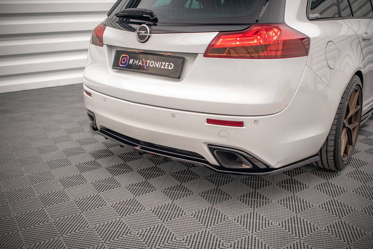 Splitter trasero (con barras verticales) para Opel Insignia OPC Mk1