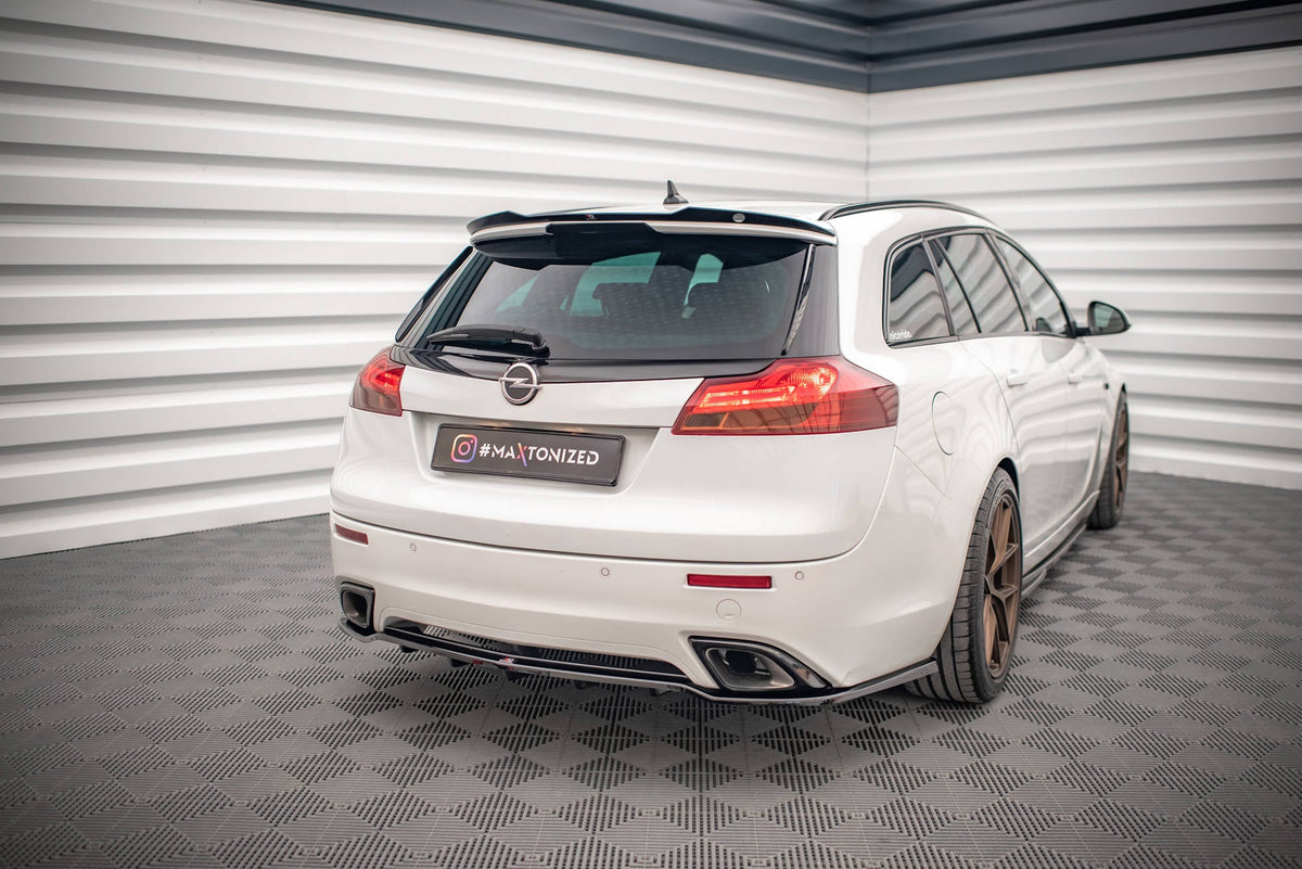 Splitter trasero (con barras verticales) para Opel Insignia OPC Mk1