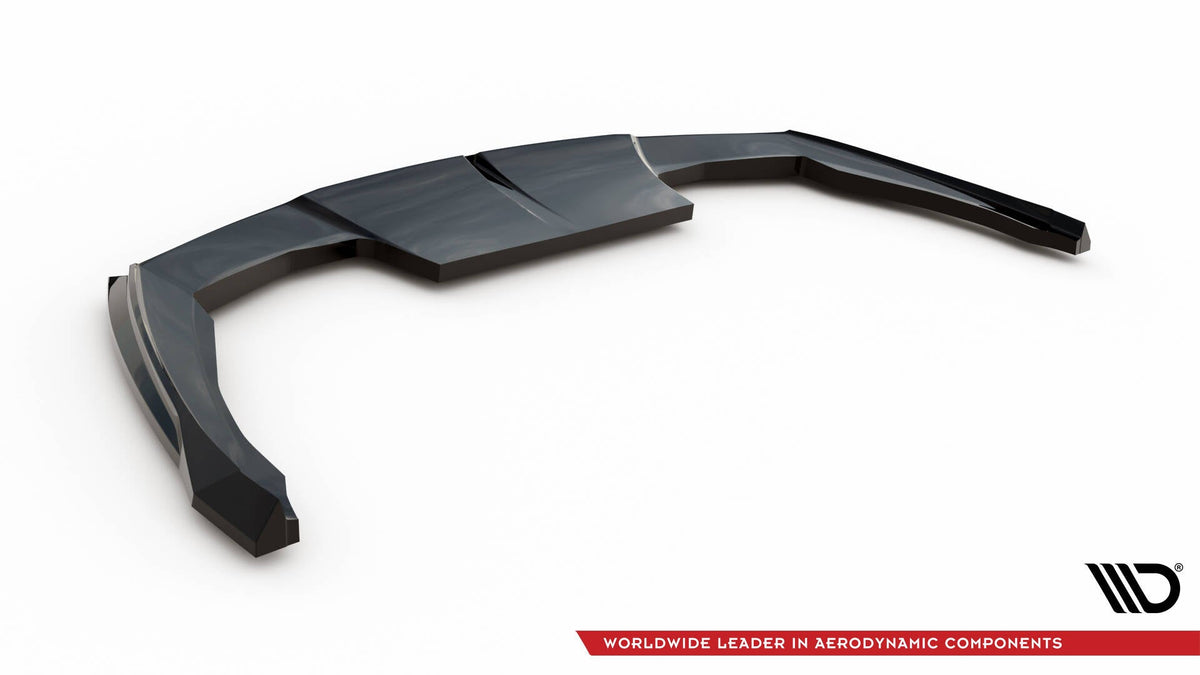 Splitter trasero (con barras verticales) para Peugeot 408 Mk1